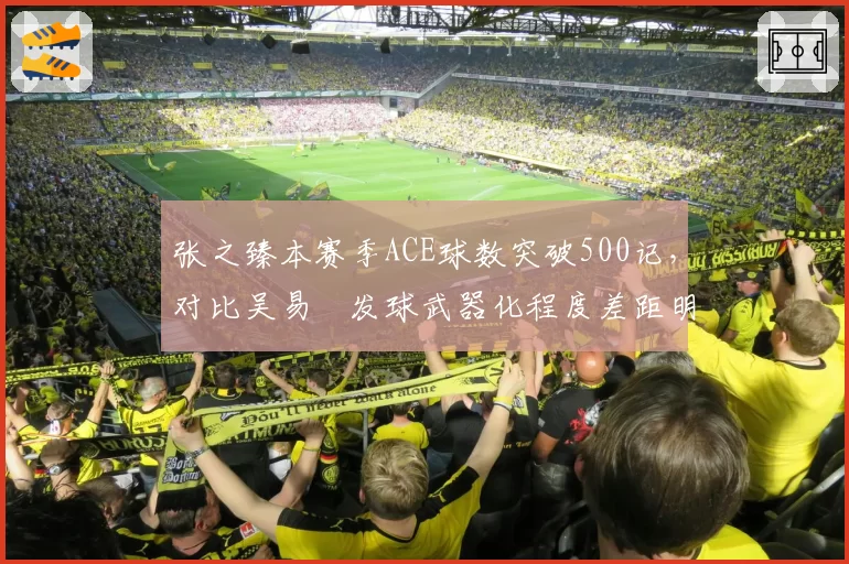 张之臻本赛季ACE球数突破500记，对比吴易昺发球武器化程度差距明显